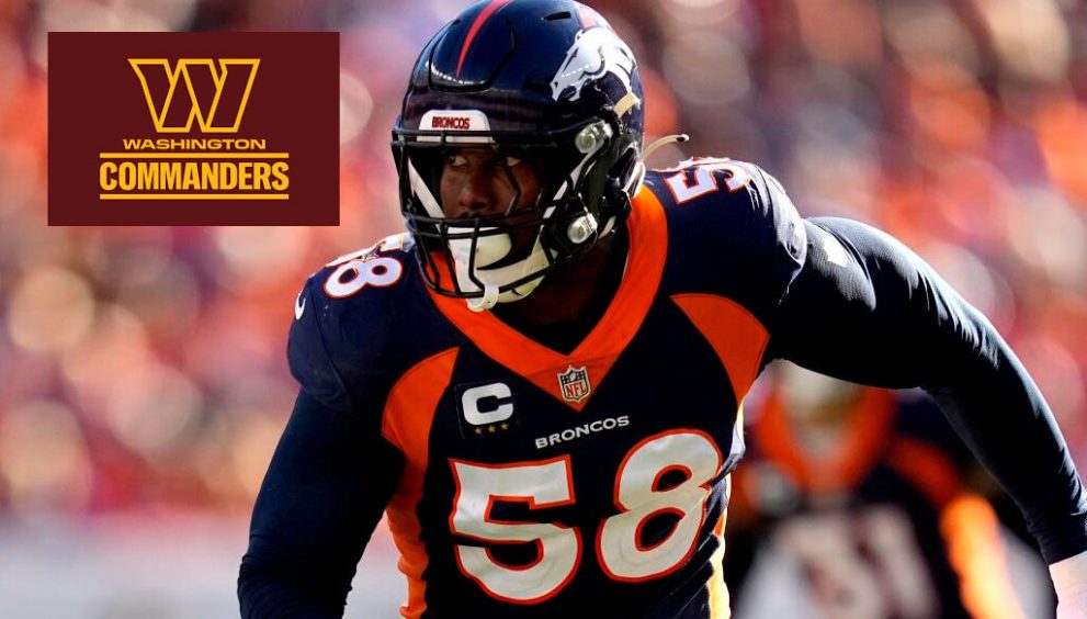 Von MIllerigns-with-Washington-Commanders