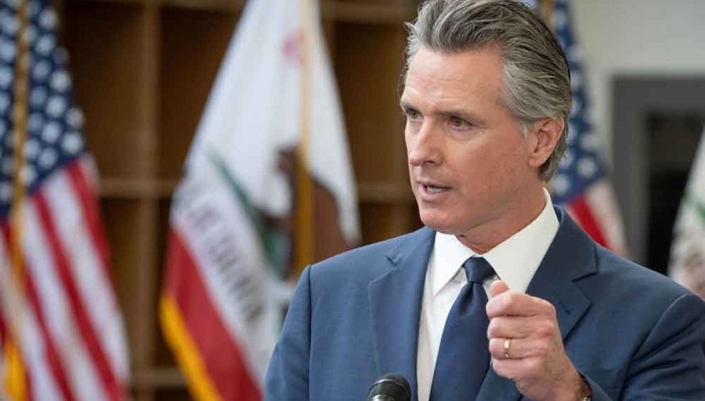 California Governor Gavin Newsom