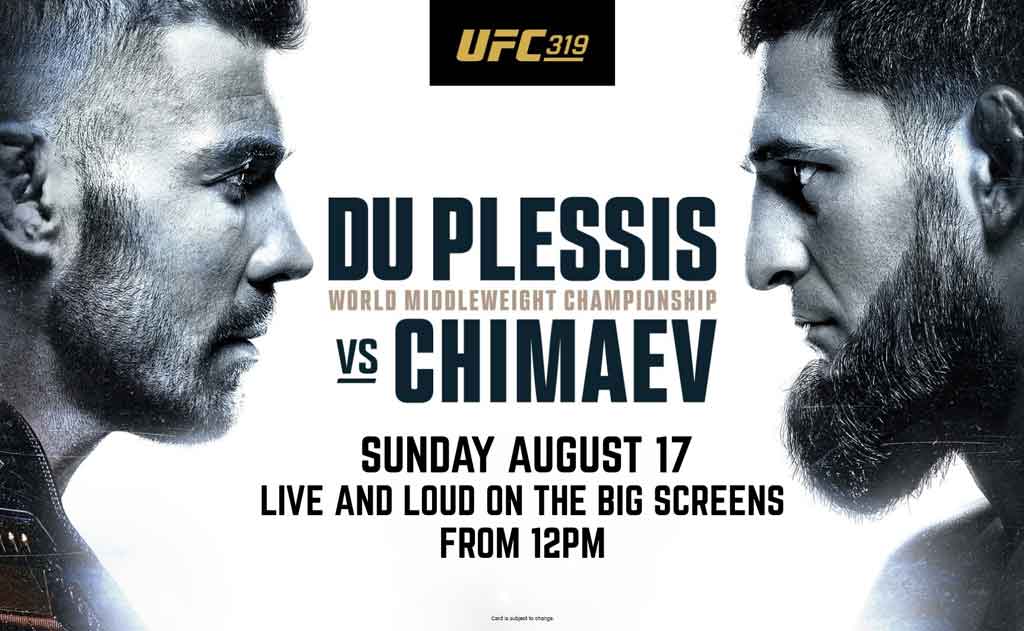 UFC 319: Du Plessis vs. Chimaev
