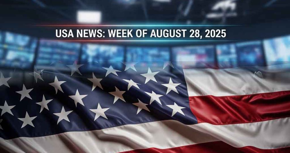 Latest News in the USA: Week of August 28, 2025