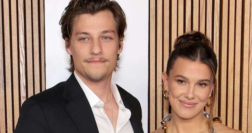 Millie Bobby Brown and Jake Bongiovi