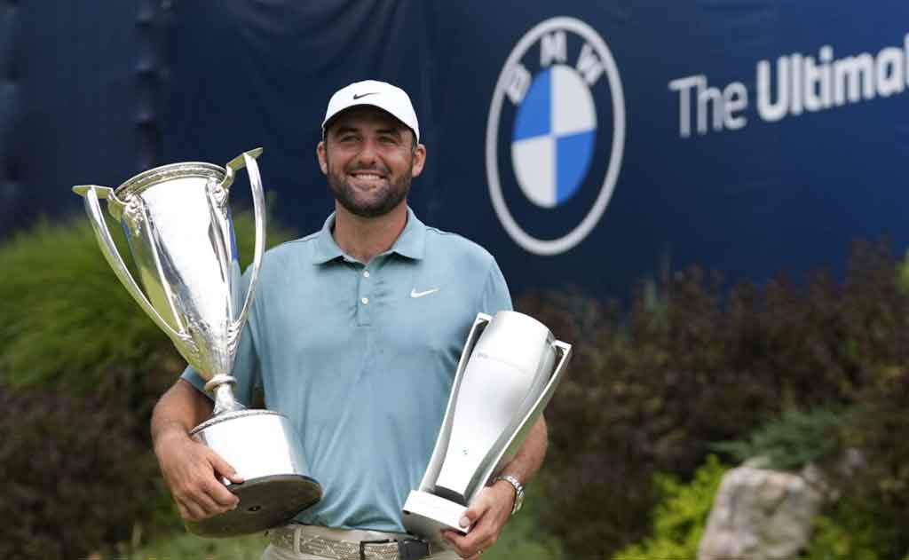 Scheffler Storms to Victory at 2025 BMW Championship