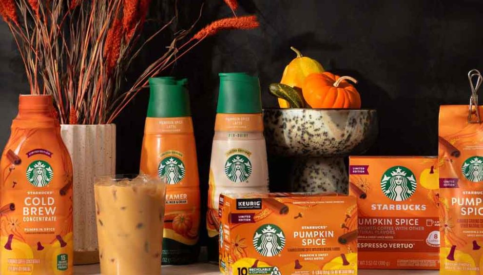 Starbucks Fall Menu 202