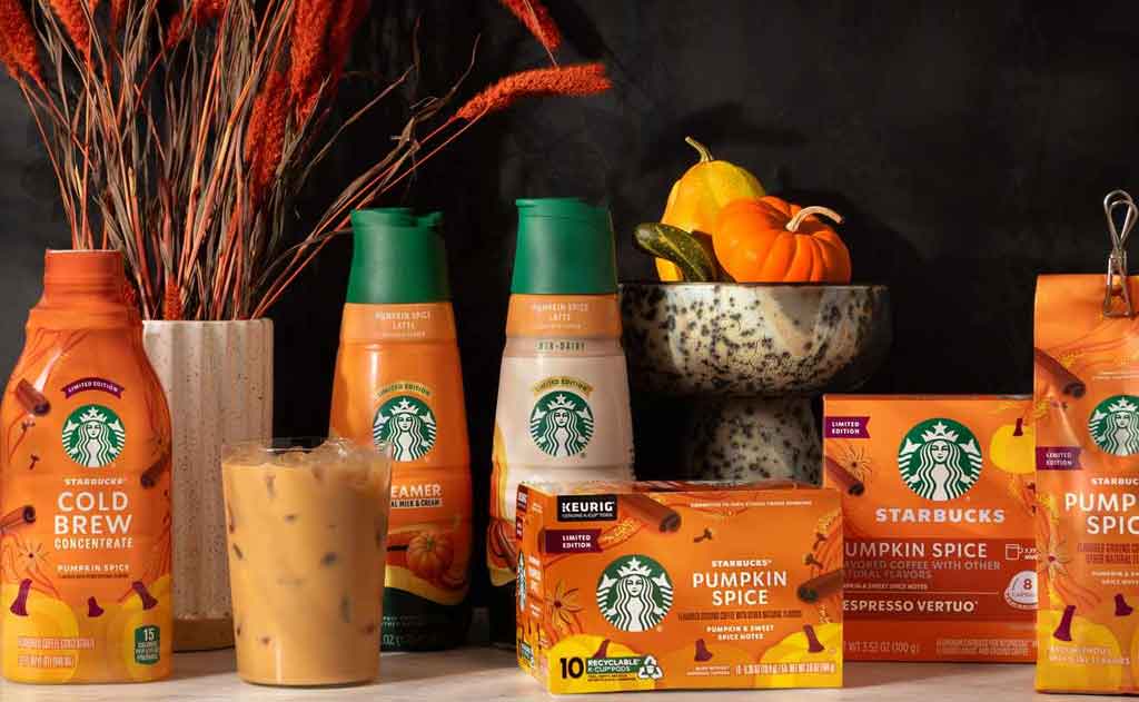 Starbucks Fall Menu 202