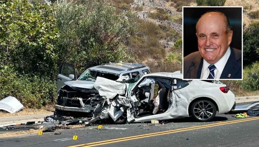 Rudy Giuliani Injured