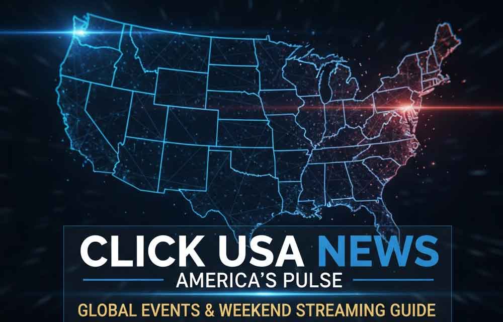 America’s Pulse – Global Events & Weekend Streaming Guide