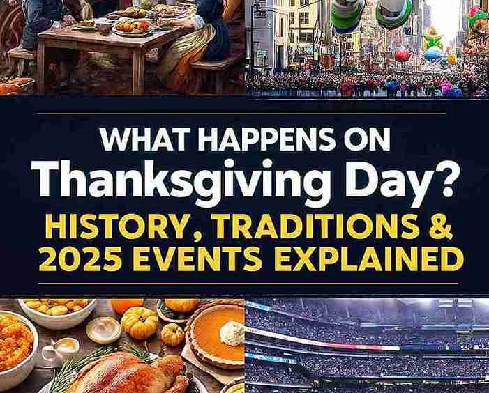 What Happens on Thanksgiving Day? History, Traditions & 2025 Events Explained