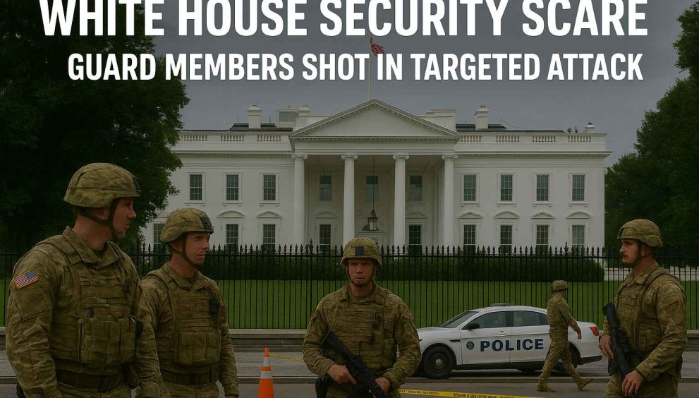 White House Security Scare: Guard Members Shot in Targeted