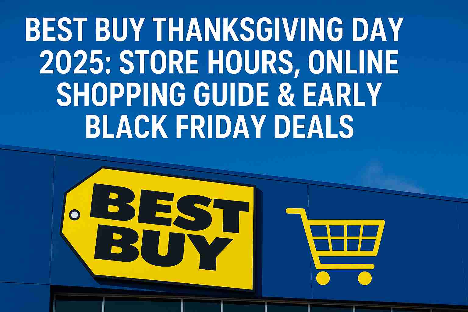 Best Buy on Thanksgiving Day 2025: Complete