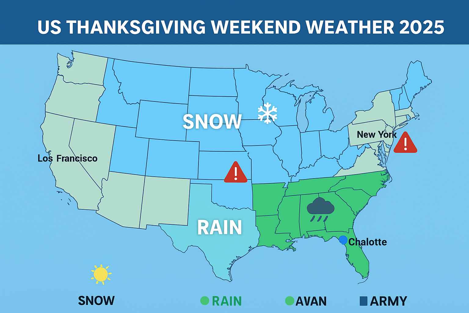 Thanksgiving 2025 Weather Across America: What Travelers Need to Know