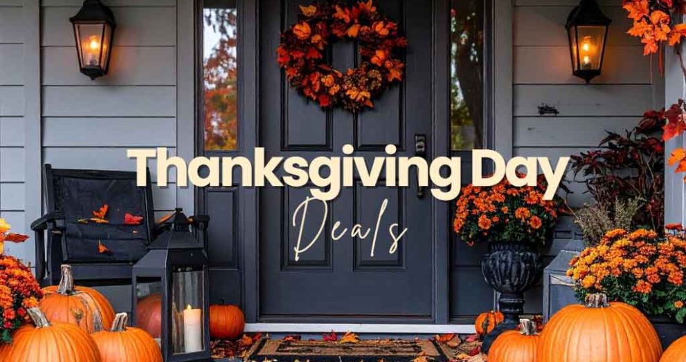 Discover the best Thanksgiving Day Deals 2025 across the USA. Save big on meals, tech, toys, home essentials, fashion, and more with top discounts and holiday offers.