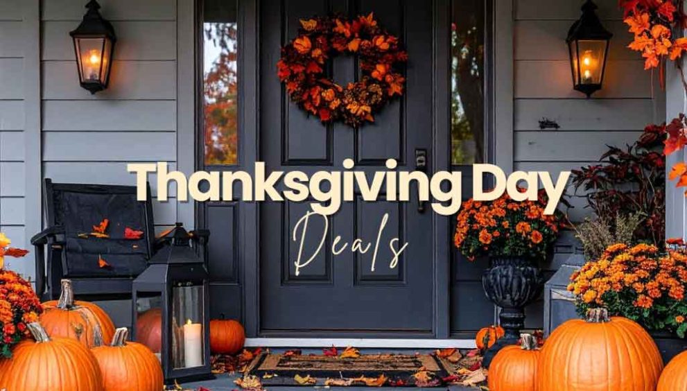 Discover the best Thanksgiving Day Deals 2025 across the USA. Save big on meals, tech, toys, home essentials, fashion, and more with top discounts and holiday offers.