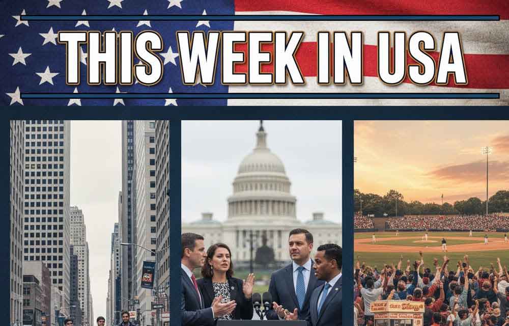 This Week in USA: Democrats Dominate 2025 Elections as Government Shutdown Crisis Deepens