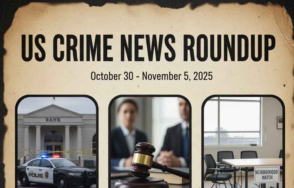 US Crime News Roundup