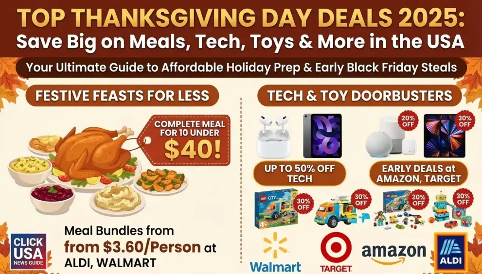 Thanksgiving Day Deals 2025