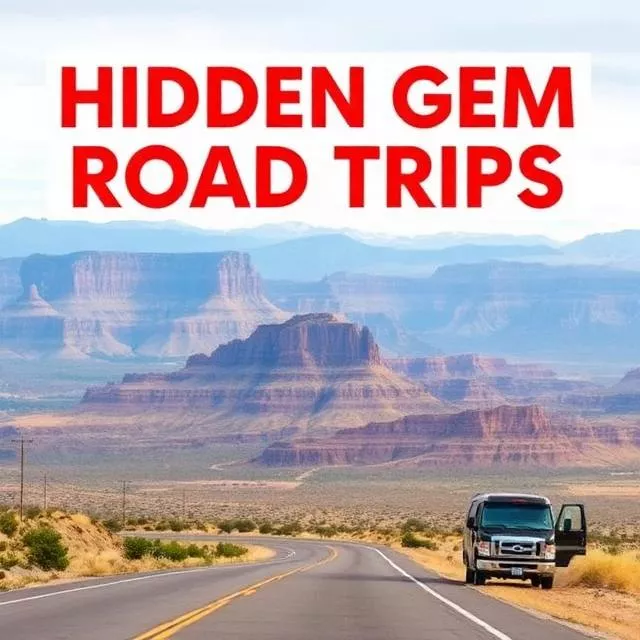 Explore hidden gem road trips in the USA for 2025. Affordable adventures, scenic routes, and offbeat destinations for budget travelers.