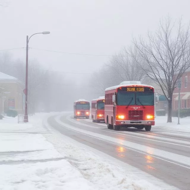 School Closings Today in the USA: Winter Storm