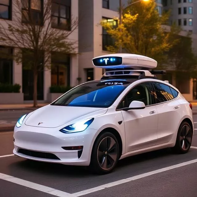 Tesla Robotaxis Unfazed by SF Blackout as Waymo Suspends