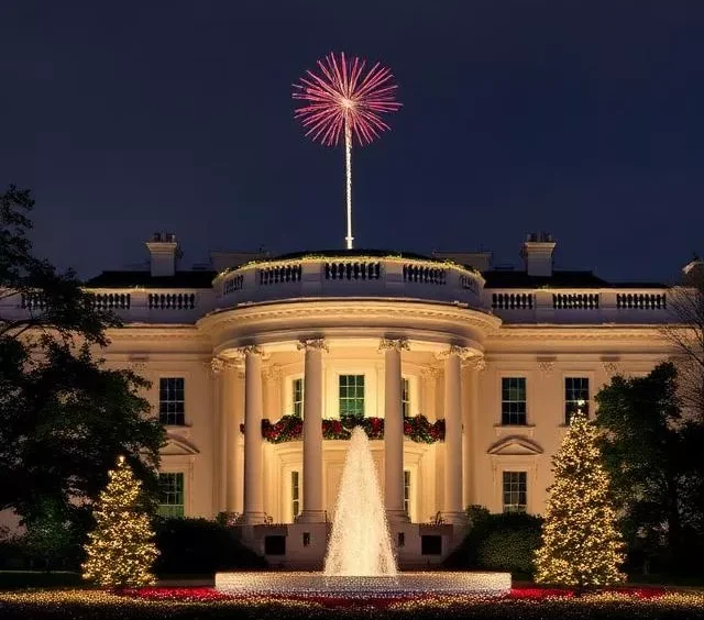White House New Year Celebrations 2026: Holiday Decorations