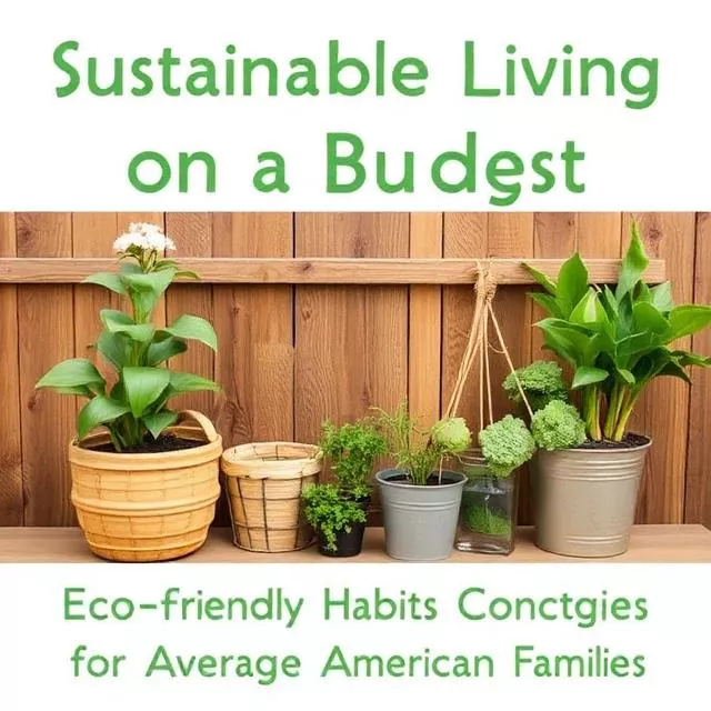 Sustainable Living on a Budget: Eco-Friendly Habits for Average American Families