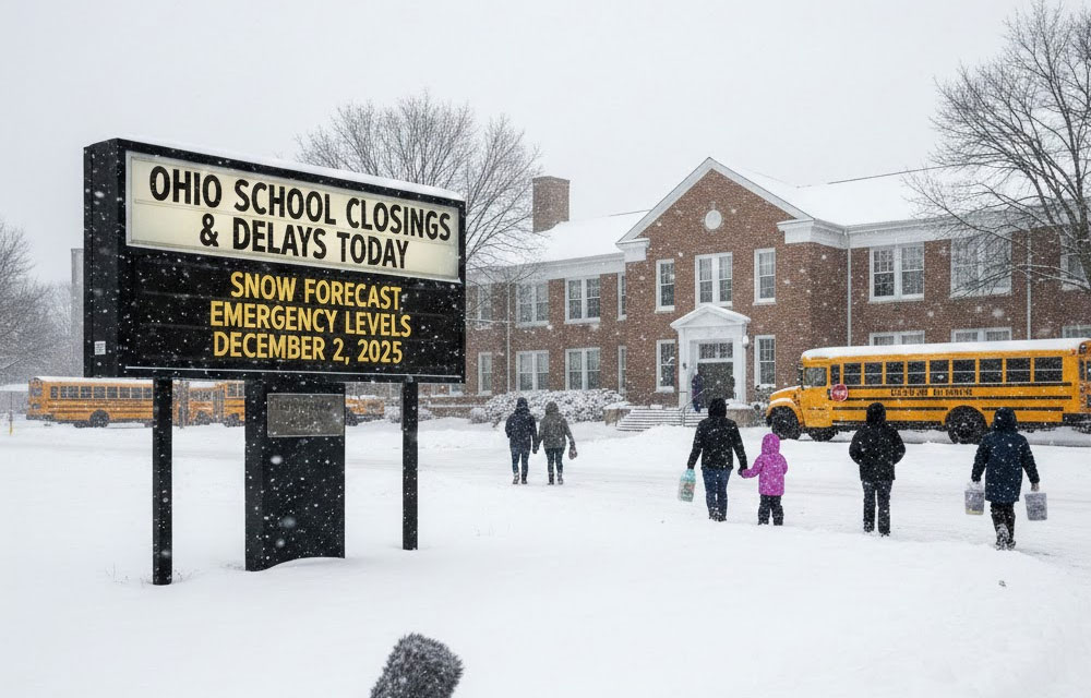 Ohio School Closings & Delays Today