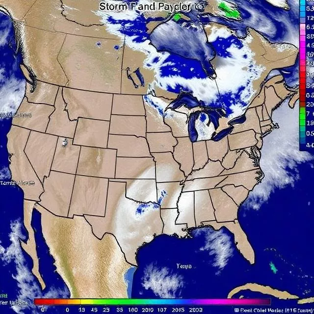 USA Weather Forecast Dec 23, 2025: Storms & Snow