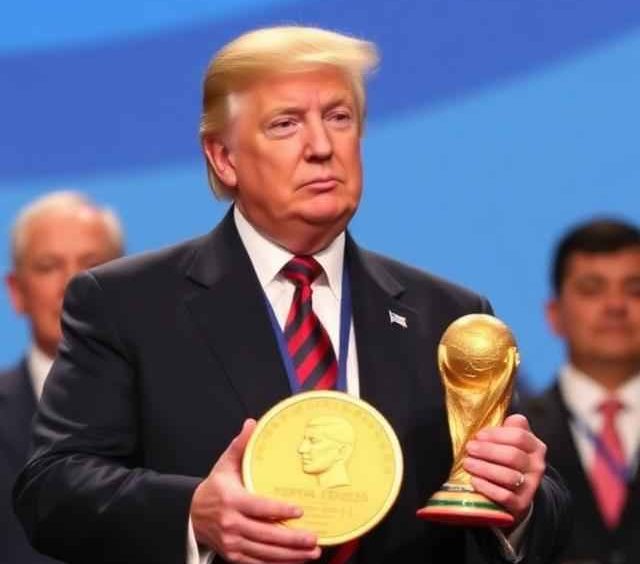 Trump Awarded First-Ever FIFA Peace Prize at Glitzy World Cup Draw – Sparks Global Outrage - click usa news