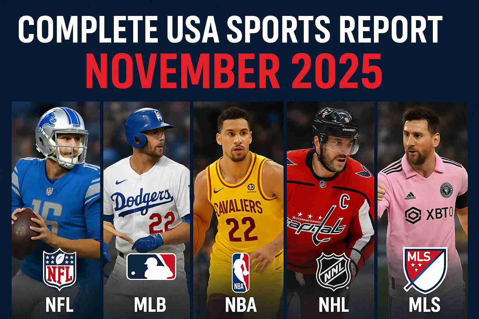Complete USA Sports Report November 2025: Major Results - click usa news