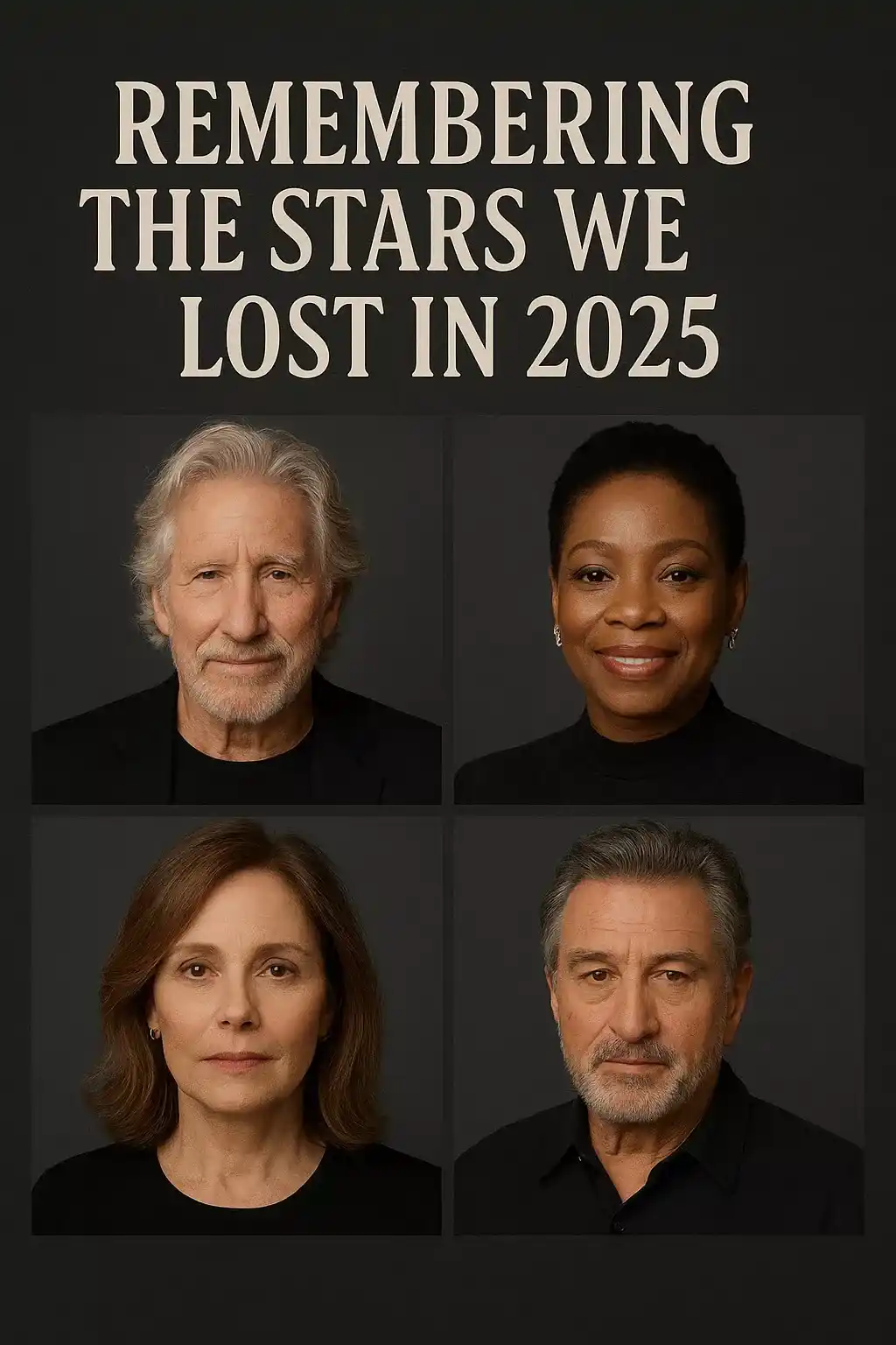 Remembering the Stars We Lost in 2025: Major Celebrity Deaths - click usa news