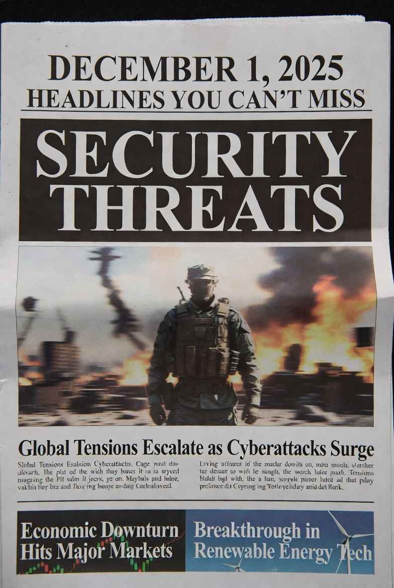 December 1, 2025 Headlines You Can’t Miss: Security Threats - click usa news