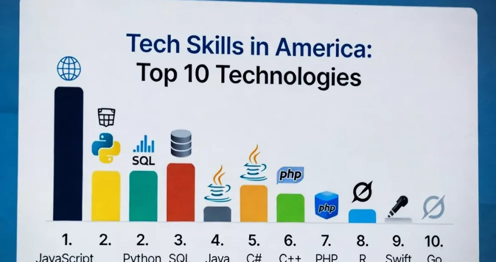 2026’s Most In-Demand Tech Skills in America: Top 10 Technologies to Learn Now