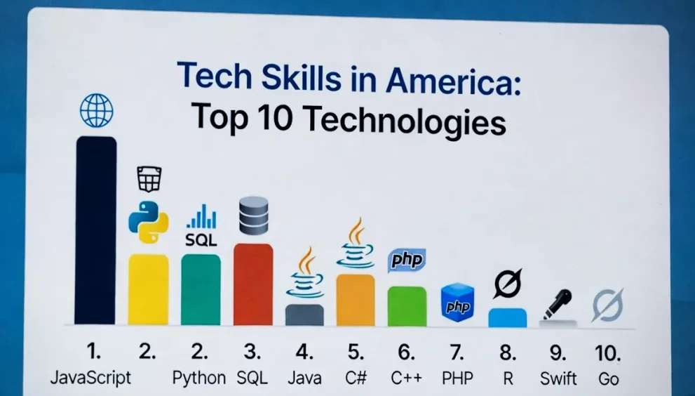 2026’s Most In-Demand Tech Skills in America: Top 10 Technologies to Learn Now