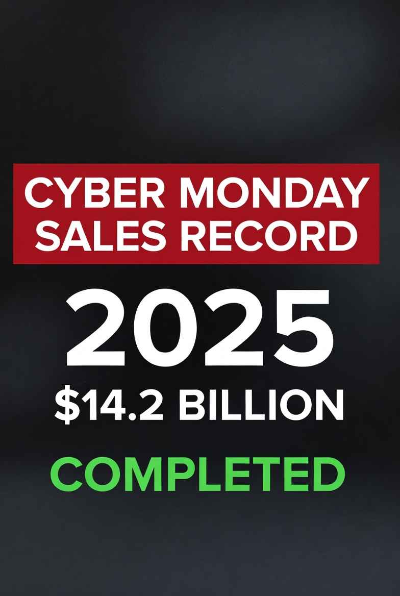 Cyber Monday 2025: $14.2B Sales Record & Complete - click usa news