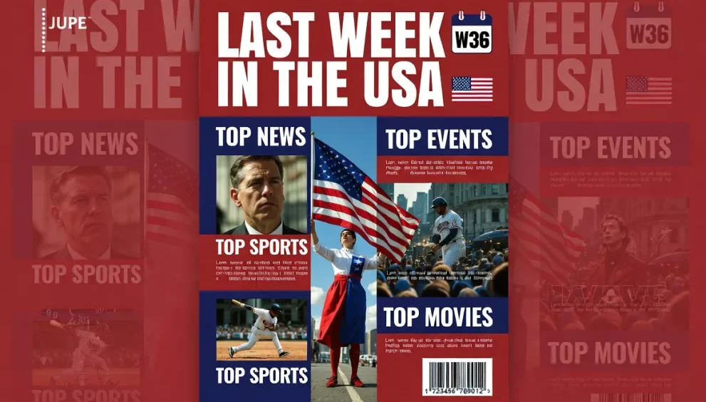 Last Week in the USA: Top News, Events, Sports, and Movies