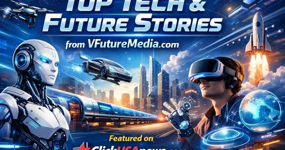 Top Tech & Future Stories from VFutureMedia.com – Featured on ClickUSAnews.com