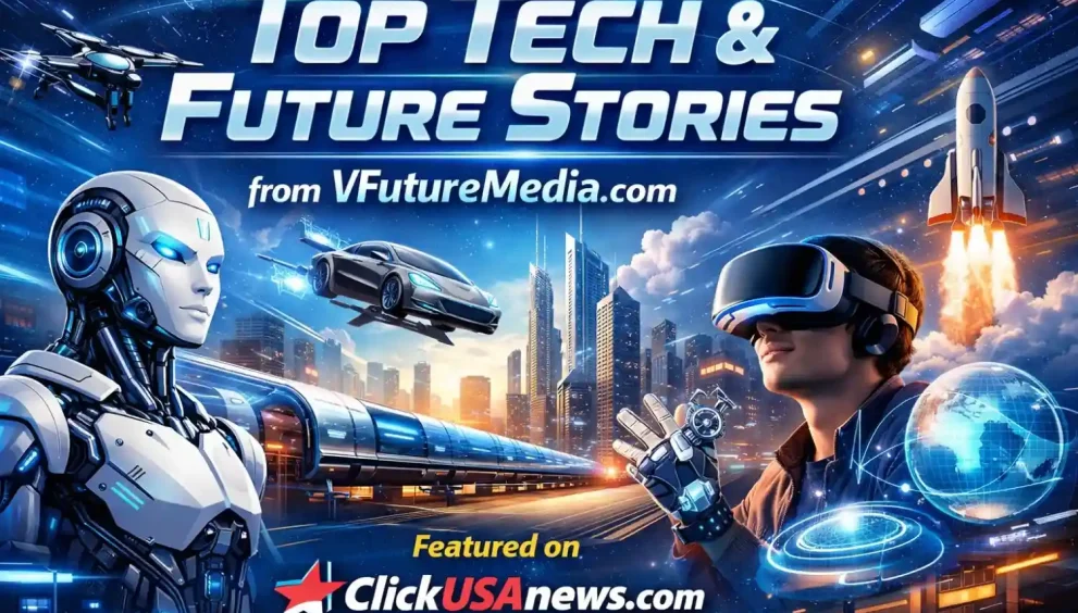 Top Tech & Future Stories from VFutureMedia.com – Featured on ClickUSAnews.com