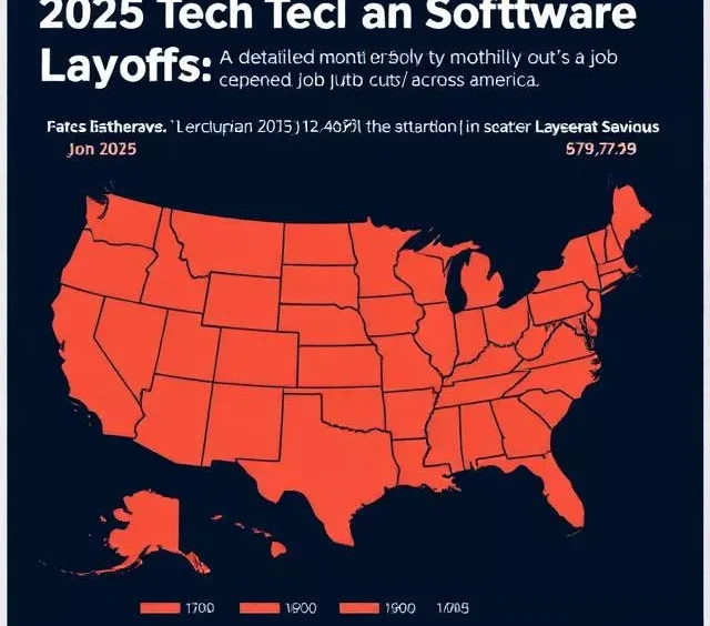2025 US Tech and Software Layoffs: A Detailed Month-by-Month Report Published on www.clickusanews.com | January 01, 2026 As 2025 comes to a close, the American technology sector has endured another year of significant workforce reductions, with over 126,000 U.S.-based tech jobs eliminated in mass layoffs according to Crunchbase tracking, contributing to broader industry totals of 122,549 global tech layoffs across 257 companies (Layoffs.fyi) or up to 209,838 across 716 events (TrueUp). Challenger, Gray & Christmas reports that the tech sector accounted for approximately 141,000–154,000 announced U.S. job cuts through November, making it one of the hardest-hit private industries amid a national total exceeding 1.17 million layoffs—the highest since the 2020 pandemic. This comprehensive report from Click USA News delves into the month-by-month narrative of 2025 U.S. tech layoffs, highlighting major companies like Amazon, Microsoft, Intel, Meta, Google, Verizon, Salesforce, and others. We examine the human and economic impacts on American workers, the role of AI automation in displacing roles, cost-cutting measures, and restructuring efforts by CEOs to prioritize profitability and innovation. While totals were lower than 2024's ~152,000–239,000 and far below 2023's peak, 2025's cuts signaled a continued shift toward leaner, AI-focused operations in Silicon Valley, Seattle, Austin, and beyond. Understanding the Drivers Behind 2025 U.S. Tech Layoffs American tech companies faced a perfect storm in 2025: AI Adoption and Automation: Over 50,000–54,000 cuts were directly or indirectly linked to AI efficiencies (CNBC and Challenger estimates), as tools automated routine software engineering, support, HR, and managerial tasks. Economic Pressures: Lingering inflation, tariffs, slower consumer spending, and post-pandemic overhiring corrections. Restructuring for Efficiency: Big Tech giants flattened organizations, eliminated redundancies, and redirected resources to high-growth areas like generative AI. U.S.-Specific Impacts: Many cuts hit headquarters and key hubs in California, Washington, Texas, and New York, affecting software engineers, product managers, and corporate staff. Despite record revenues at firms like Amazon and Microsoft, shareholder pressure drove "leaner" operations. The U.S. job market remained resilient overall, but tech saw fierce competition for remaining roles, particularly in AI/ML and cybersecurity. Detailed Month-by-Month Breakdown of 2025 U.S. Tech Layoffs Drawing from trackers like TechCrunch, Layoffs.fyi, Crunchbase, and Challenger reports, here's a narrative overview with key companies and impacts. January 2025: A Cautious Beginning (~2,403 Layoffs) The year started slowly, with smaller adjustments signaling caution. Companies like Zebra Technologies wound down its robotics unit (acquired Fetch Robotics), leading to significant U.S. employee exits by year-end. Insurtech startups cut ~100–150 roles in tech and product teams. Performance-based reviews at Meta began early ripples. February 2025: Momentum Builds (~Thousands, Including Workday and Google) Layoffs accelerated as companies prioritized AI. Workday eliminated ~1,750 jobs (8.5% of workforce), explicitly tying cuts to AI investments. Google targeted cloud and HR teams in the U.S. Salesforce waves began affecting American support roles. March 2025: Reorganization Wave (~8,000–9,000) Fintech firm Block (led by Jack Dorsey) cut ~931 employees in a reorganization—not for AI replacement, per internal memo. Cybersecurity and mid-management roles across U.S. firms saw reductions. April 2025: Major Surge with Intel's Overhaul One of the year's peaks. Intel announced plans for ~15,000–24,000 global cuts (15–22% reduction), heavily impacting U.S. engineering and Oregon facilities. Google continued with platforms and devices units. May 2025: AI-Centric Cuts Intensify (~Thousands) Microsoft slashed ~6,000 product and engineering roles. CrowdStrike cut ~500, directly citing AI efficiencies—a trend echoing across U.S. cybersecurity firms. June 2025: Mid-Year Plateau (YTD ~63,000+) Ongoing waves at Microsoft and others pushed first-half totals high. Smaller cuts at Disney tech divisions and ZoomInfo. July 2025: Brutal Restructuring Month Microsoft announced ~9,000 additional cuts. Intel continued U.S. implementations, reducing toward a 75,000-employee core. August 2025: Enterprise and Networking Focus Cisco laid off ~221 in networking/security. Smaller waves in cloud roles. September 2025: Pre-Budget Adjustments Moderate volume, with preparations for Q4. Some Salesforce and electric vehicle-related tech cuts (e.g., Rivian). October 2025: Record-Breaking Bloodbath (~33,000+ Tech Announcements) The worst month in decades per Challenger. Amazon announced its largest-ever corporate reduction: ~14,000 managerial roles to streamline and invest in AI. Applied Materials cut ~1,400 (4% globally, focused U.S.). November 2025: Sustained Highs (~12,000–40,000 Tech) Verizon prepared ~13,000–15,000 cuts. Ongoing at Oracle and others. Tech contributed significantly to national totals. December 2025: Year-End Phased Cuts (~300+ Reported) Final implementations, including Google cloud/design roles and closures. Full-year U.S. tech impact: ~126,000+ direct mass layoffs, part of broader restructuring. Major U.S. Companies and Their 2025 Layoff Impacts CompanyEstimated U.S./Global LayoffsKey ReasonsPrimary U.S. ImpactsAmazon~14,000Corporate efficiency, AI investmentsManagerial/corporate roles in SeattleMicrosoft~15,000 totalOrganizational changes, AI shiftsProduct, engineering, sales in RedmondIntel15,000–24,000Restructuring, cost-cuttingEngineering in Oregon, CaliforniaVerizon~13,000–15,000Transformation, cost structureNationwide telecom/tech rolesMeta~3,600–5,000 (5% in some reports)Performance reviews, AI unitVarious U.S. teamsGoogle (Alphabet)ThousandsPlatforms, cloud, devicesCalifornia headquartersSalesforce~5,000Support realignment, AIU.S. customer personnelApplied Materials~1,400Sales slowdown, trade issuesGlobal, including U.S. equipment rolesCiscoThousandsRestructuringNetworking/security in San JoseWorkday~1,750AI prioritizationHR/software roles The Growing Influence of AI on American Tech Jobs AI was a central narrative in 2025, with companies like Amazon, Microsoft, Workday, CrowdStrike, and Paycom explicitly citing efficiencies. Over 54,000 U.S. layoffs tied to AI (Challenger), automating mid-level software tasks and shifting focus to specialized AI development. Broader Impacts on U.S. Tech Workers and Economy Hardest-Hit Roles: Mid-level engineers, QA, support, managers—many in high-cost U.S. hubs. Regional Effects: California (Silicon Valley), Washington (Seattle), Oregon (Intel), and New York saw concentrated pain. Worker Stories: Thousands faced sudden severance, with grace periods for visa holders minimal. Bright Spots: Demand surged for AI experts, cybersecurity, and cloud architects; some pivoted to defense/tech hybrids. Looking Ahead: 2026 Outlook for U.S. Tech Employment While 2025 was challenging, declining totals from prior years suggest stabilization. AI maturation may create new roles, but efficiency focus could persist. U.S. workers are advised to upskill in emerging tech.