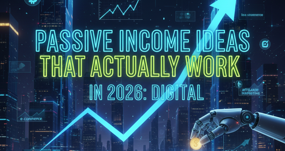 Passive Income Ideas That Actually Work in 2026: Digital