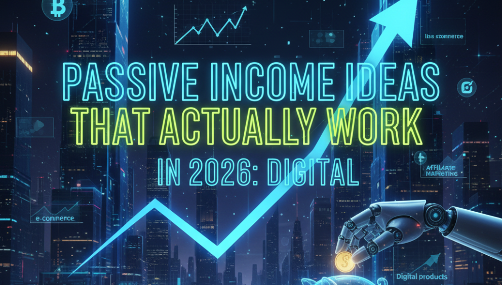 Passive Income Ideas That Actually Work in 2026: Digital