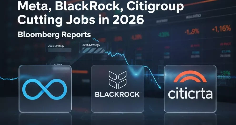 Meta, BlackRock, Citigroup Cutting Jobs in 2026 — Bloomberg Reports