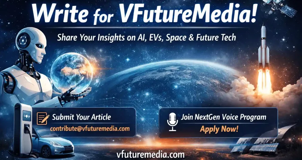 Become a Guest Writer or Join the NextGen Voice Program at VFutureMedia – Share Your Insights