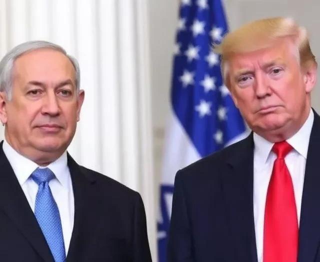 Netanyahu Meets Trump in Washington on Iran & Gaza