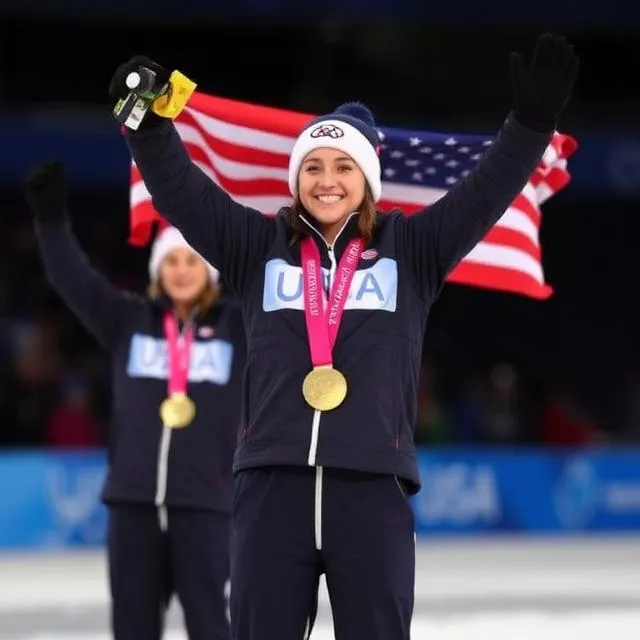 USA Wins Gold in Winter Olympics Team Event