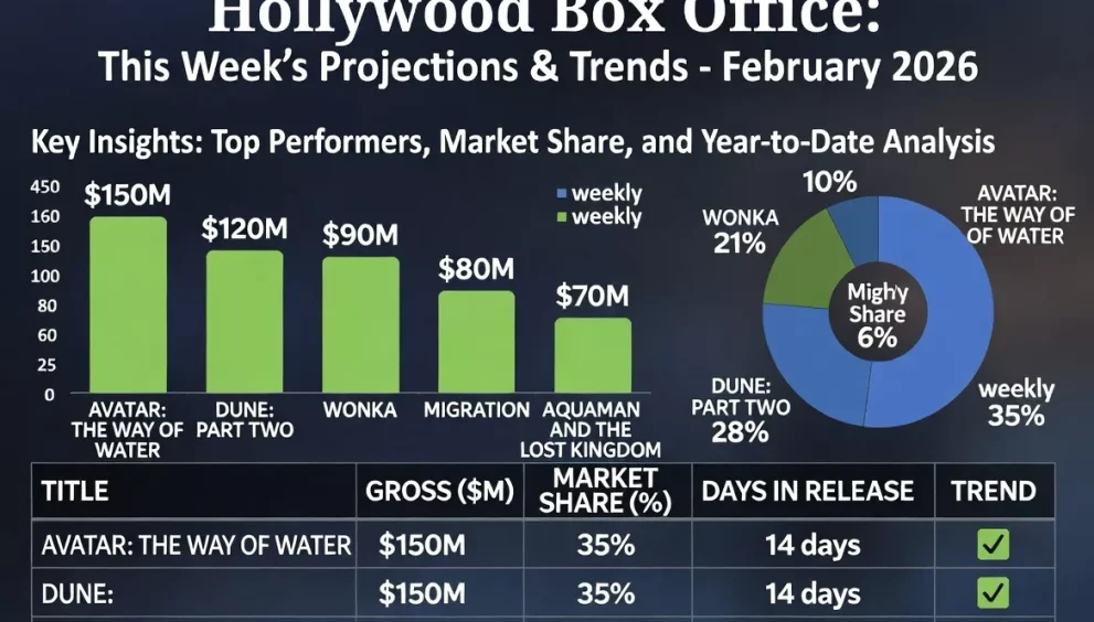 Hollywood Box Office This Week: February 2026 Projections
