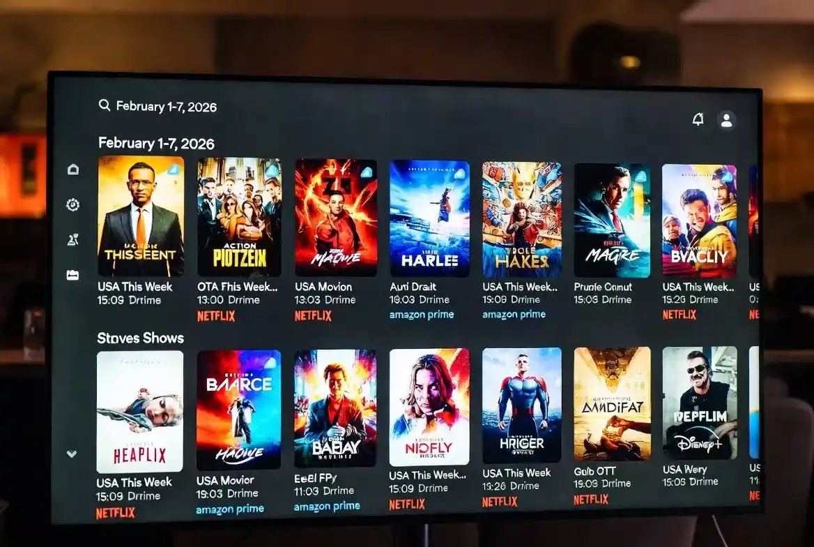 USA OTT Releases Feb 1–7, 2026: New Movies & Shows