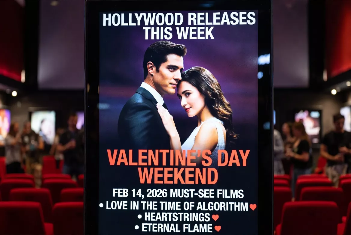 Hollywood Releases This Week: Feb 14, 2026 Guide