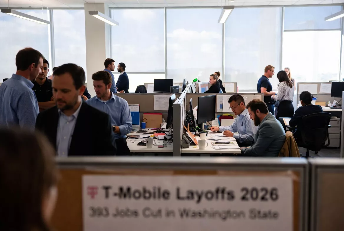 T-Mobile Layoffs 2026: 393 Jobs Cut in Washington