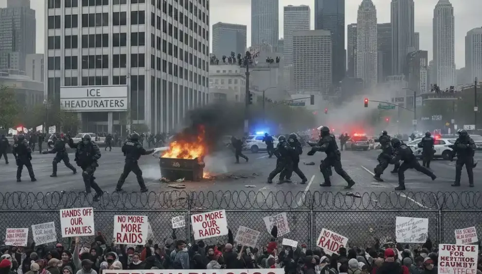 Trump Immigration Enforcement Sparks Nationwide Protests