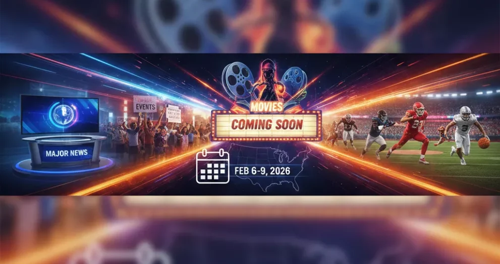US Weekend Roundup Feb 6-9, 2026: News, Sports & Movies