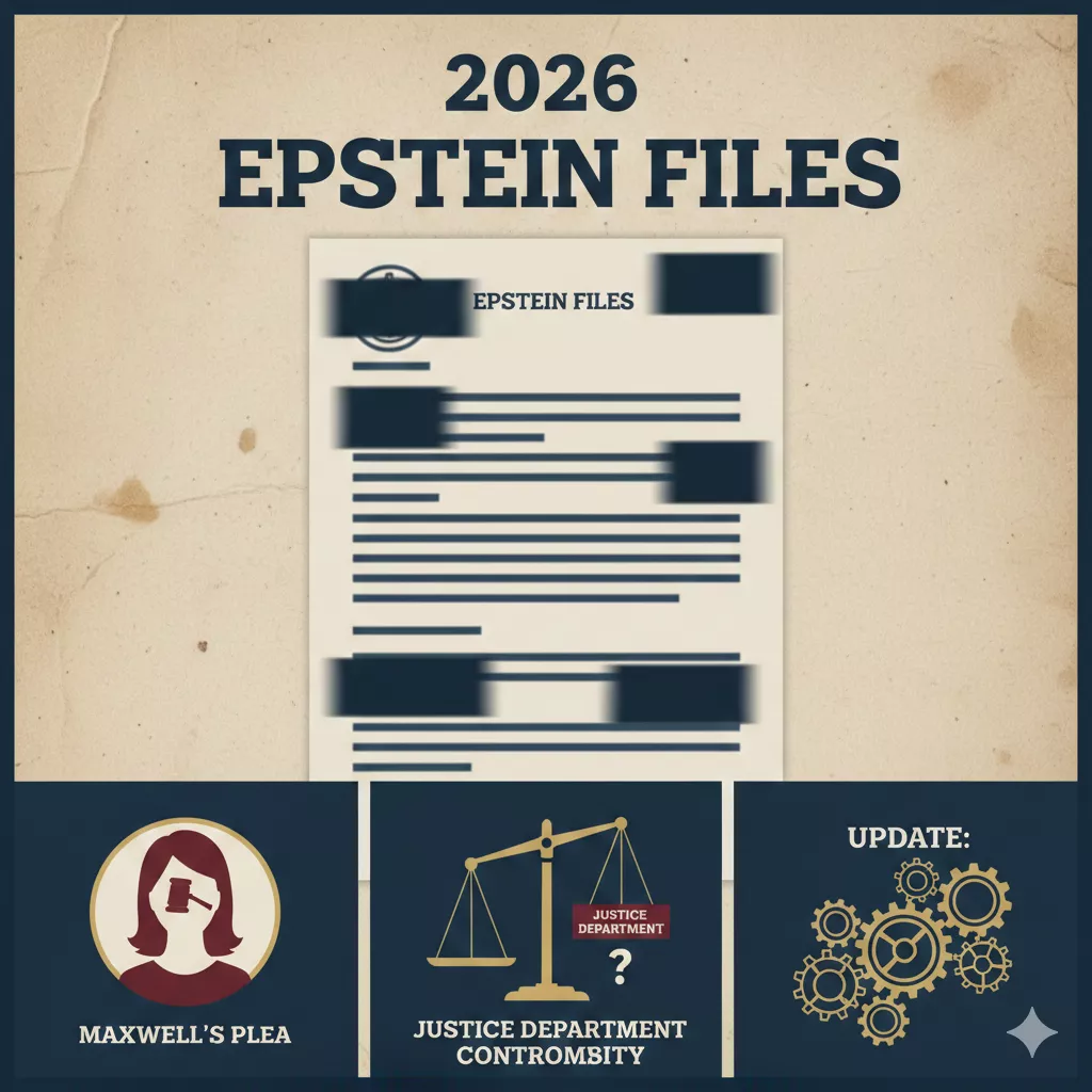 Epstein Files 2026: Redactions, Maxwell Plea Explained